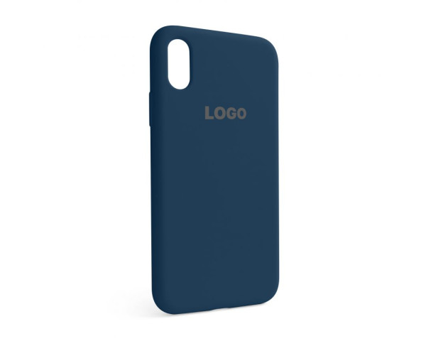 Чехол Full Silicone Case для Apple iPhone X, Xs blue horizon (65)