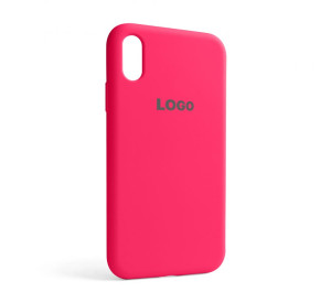 Чохол Full Silicone Case для Apple iPhone Xr shiny pink (38)