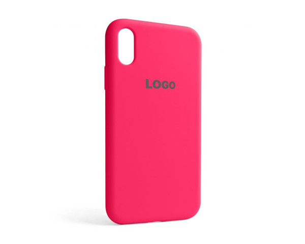 Чохол Full Silicone Case для Apple iPhone Xr shiny pink (38)