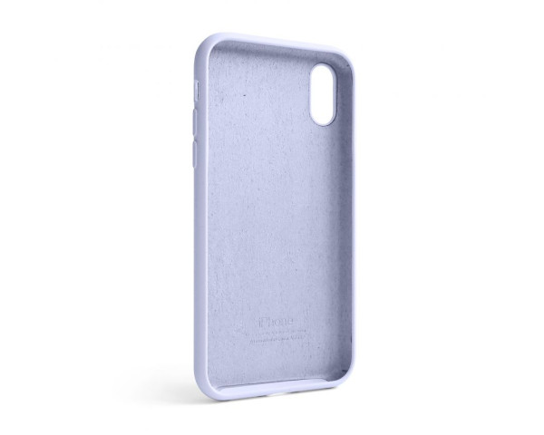 Чохол Full Silicone Case для Apple iPhone Xr lilac (39)