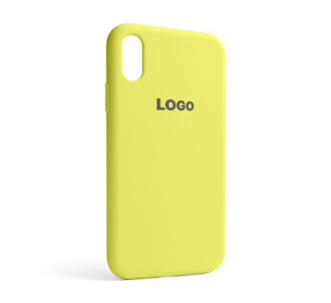 Чохол Full Silicone Case для Apple iPhone Xr flash lime (41)