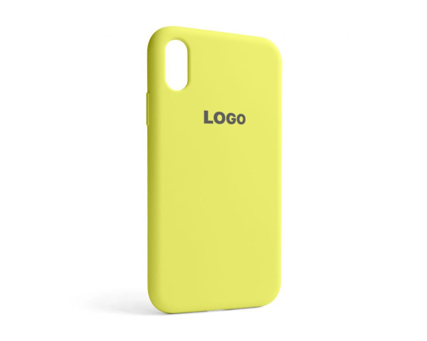 Чохол Full Silicone Case для Apple iPhone Xr flash lime (41)