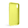 Чохол Full Silicone Case для Apple iPhone Xr flash lime (41)