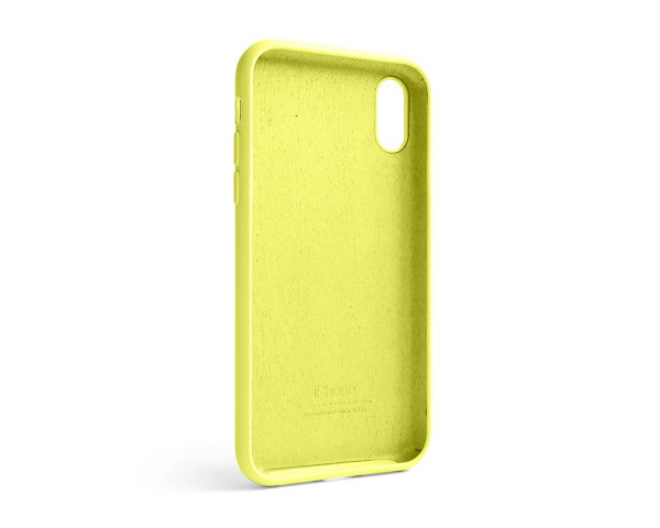 Чохол Full Silicone Case для Apple iPhone Xr flash lime (41)