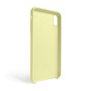 Чохол Full Silicone Case для Apple iPhone Xr mellow yellow (51) (без логотипу)