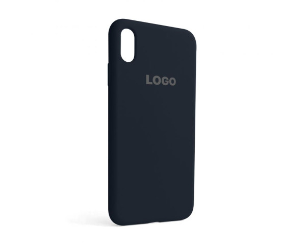 Чохол Full Silicone Case для Apple iPhone Xs Max dark blue (08)