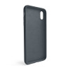 Чохол Full Silicone Case для Apple iPhone Xs Max dark grey (15)