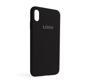 Чохол Full Silicone Case для Apple iPhone Xs Max black (18)