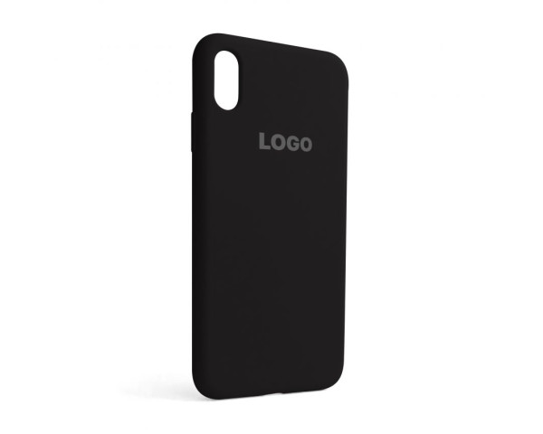 Чохол Full Silicone Case для Apple iPhone Xs Max black (18)