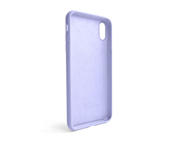 Чохол Full Silicone Case для Apple iPhone Xs Max lilac (39)