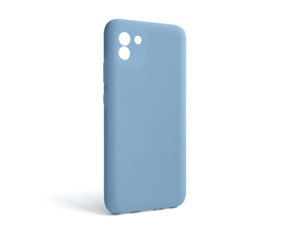 Чохол Full Silicone Case для Samsung Galaxy A03/A035 (2021) light blue (05) (без логотипу)