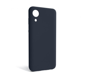 Чохол Full Silicone Case для Samsung Galaxy A03 Core/A032 (2021) dark blue (08) (без логотипу)