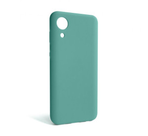 Чохол Full Silicone Case для Samsung Galaxy A03 Core/A032 (2021) turquoise (17) (без логотипу)