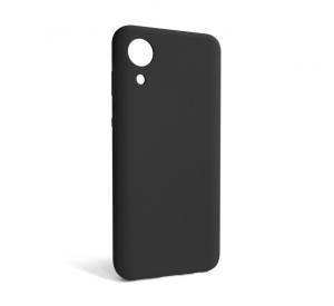 Чохол Full Silicone Case для Samsung Galaxy A03 Core/A032 (2021) black (18) (без логотипу)