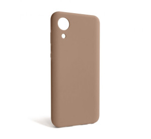 Чохол Full Silicone Case для Samsung Galaxy A03 Core/A032 (2021) nude (19) (без логотипу)