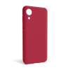 Чехол Full Silicone Case для Samsung Galaxy A03 Core/A032 (2021) fluorescent rose (37) (без логотипа)