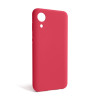 Чехол Full Silicone Case для Samsung Galaxy A03 Core/A032 (2021) rose red (42) (без логотипа)