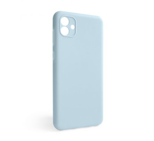 Чeхол Full Silicone Case для Samsung Galaxy A04/A045 (2022) light blue (05) (без логотипа)