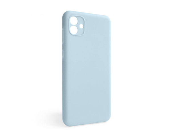 Чeхол Full Silicone Case для Samsung Galaxy A04/A045 (2022) light blue (05) (без логотипа)