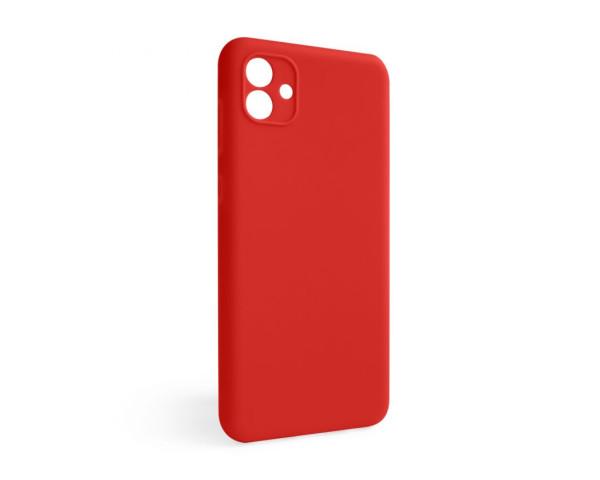 Чeхол Full Silicone Case для Samsung Galaxy A04/A045 (2022) red (14) (без логотипа)