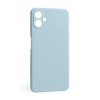 Чехол Full Silicone Case для Samsung Galaxy A06/A065 (2024) light blue (05) (без логотипа)
