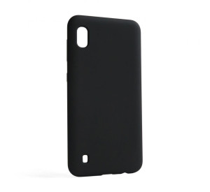 Чохол Full Silicone Case для Samsung Galaxy A10/A105 (2019) black (18) (без логотипу)