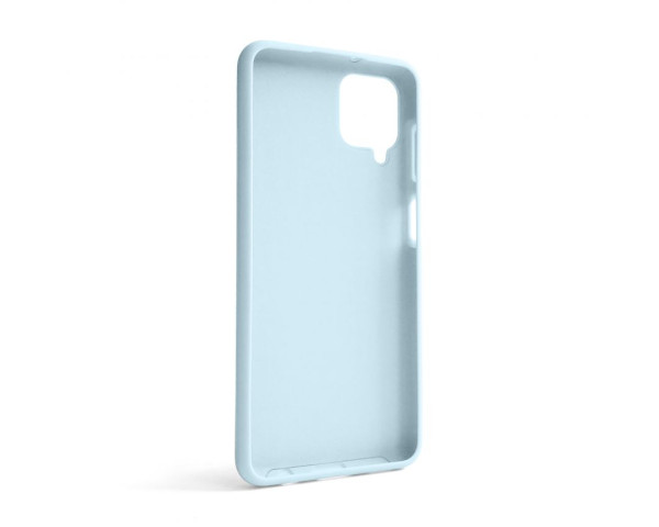 Чохол Full Silicone Case для Samsung Galaxy A12/A125 (2020), А12/А127 (2021) light blue (05) (без логотипу)