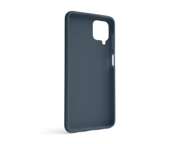 Чохол Full Silicone Case для Samsung Galaxy A12/A125 (2020), А12/А127 (2021) dark blue (08) (без логотипу)