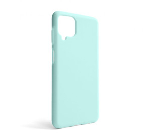 Чохол Full Silicone Case для Samsung Galaxy A12/A125 (2020), А12/А127 (2021) turquoise (17) (без логотипу)