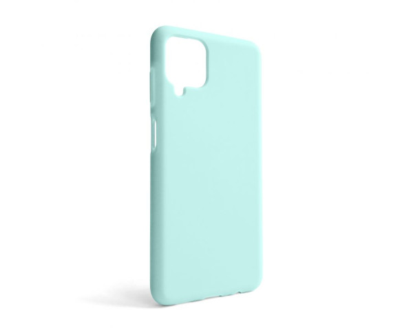 Чехол Full Silicone Case для Samsung Galaxy A12/A125 (2020), А12/А127 (2021) turquoise (17) (без логотипа)