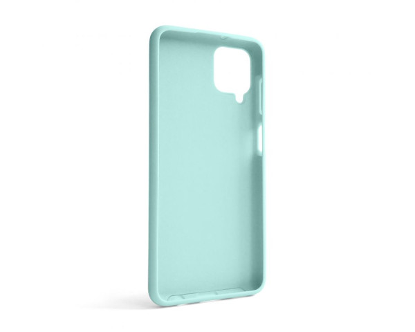 Чехол Full Silicone Case для Samsung Galaxy A12/A125 (2020), А12/А127 (2021) turquoise (17) (без логотипа)