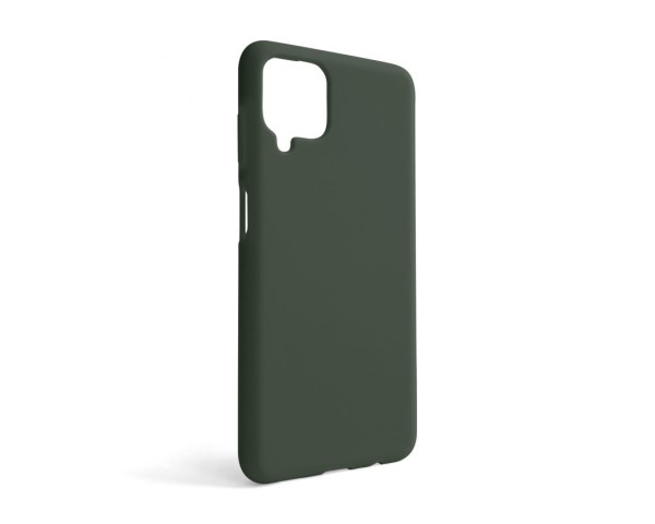 Чохол Full Silicone Case для Samsung Galaxy A12/A125 (2020), А12/А127 (2021) dark olive (41) (без логотипу)