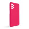 Чохол Full Silicone Case для Samsung Galaxy A13 4G/A135 (2022) fluorescent rose (37) (без логотипу)