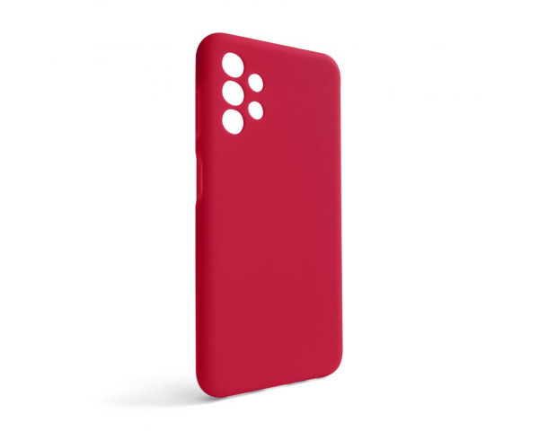 Чохол Full Silicone Case для Samsung Galaxy A13 4G/A135 (2022) rose red (42) (без логотипу)