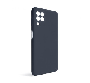 Чохол Full Silicone Case для Samsung Galaxy A22 4G/A225 (2021) dark blue (08) (без логотипу)