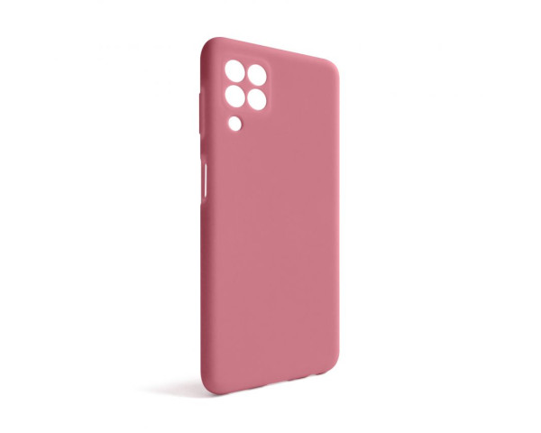 Чехол Full Silicone Case для Samsung Galaxy A22 4G/A225 (2021) light pink (12) (без логотипа)
