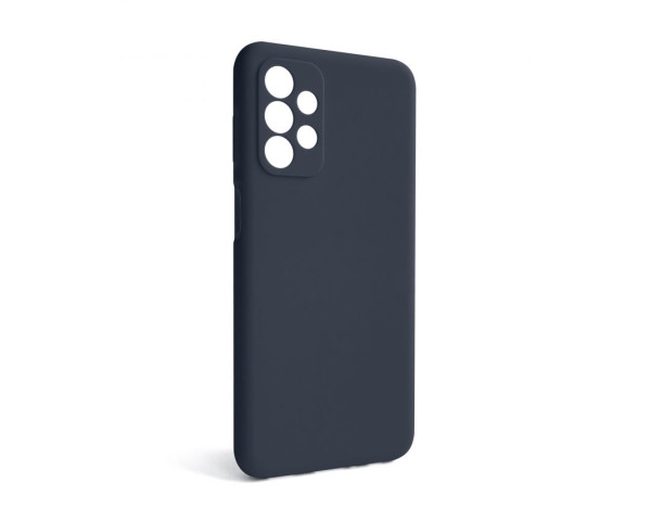 Чехол Full Silicone Case для Samsung Galaxy A23 4G/A235 (2022) dark blue (08) (без логотипа)
