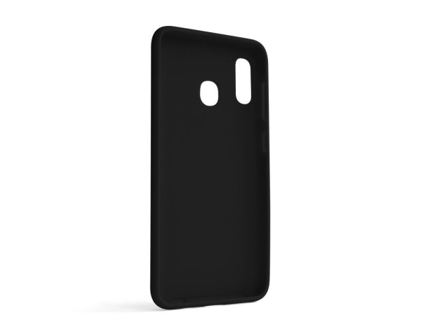 Чохол Full Silicone Case для Samsung Galaxy A30/A305 (2019) black (18) (без логотипу)