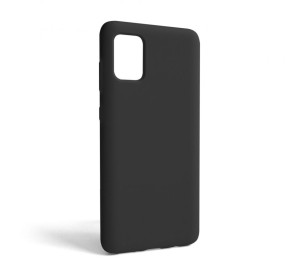 Чохол Full Silicone Case для Samsung Galaxy A31/A315 (2020) black (18) (без логотипу)