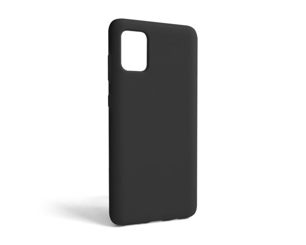 Чохол Full Silicone Case для Samsung Galaxy A31/A315 (2020) black (18) (без логотипу)