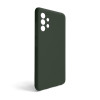Чохол Full Silicone Case для Samsung Galaxy A32 4G/A325 (2021) dark olive (41) (без логотипу)