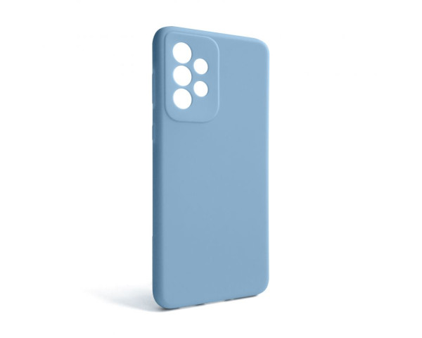 Чохол Full Silicone Case для Samsung Galaxy A33 5G/A336 (2022) light blue (05) (без логотипу)