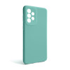 Чохол Full Silicone Case для Samsung Galaxy A33 5G/A336 (2022) turquoise (17) (без логотипу)