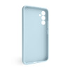 Чохол Full Silicone Case для Samsung Galaxy A34 5G/A346 (2023) light blue (05) (без логотипу)