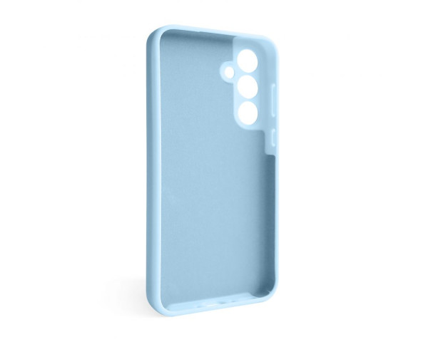 Чехол Full Silicone Case для Samsung Galaxy A35 5G/A356 (2023) light blue (05) (без логотипа)