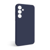 Чохол Full Silicone Case для Samsung Galaxy A35 5G/A356 (2023) dark blue (08) (без логотипу)