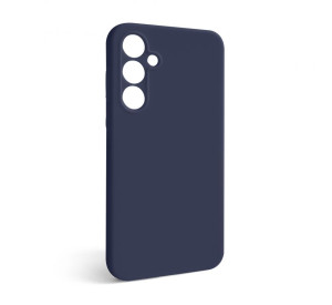 Чохол Full Silicone Case для Samsung Galaxy A35 5G/A356 (2023) dark blue (08) (без логотипу)