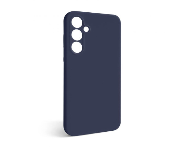 Чохол Full Silicone Case для Samsung Galaxy A35 5G/A356 (2023) dark blue (08) (без логотипу)
