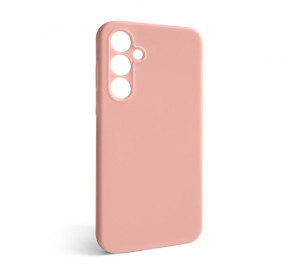 Чехол Full Silicone Case для Samsung Galaxy A35 5G/A356 (2023) light pink (12) (без логотипа)