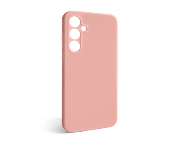 Чехол Full Silicone Case для Samsung Galaxy A35 5G/A356 (2023) light pink (12) (без логотипа)